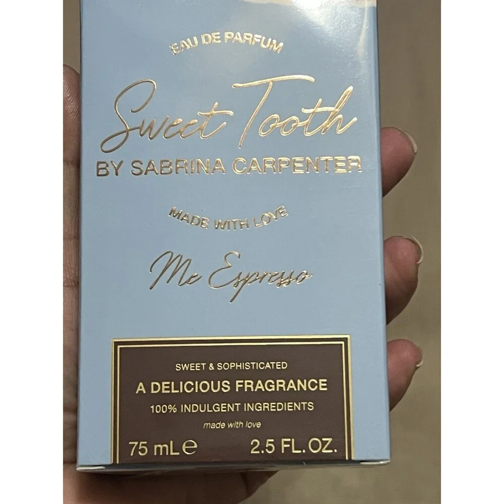 Sabrina Carpenter Sweet Tooth Me Espresso  EDP 75 ml New in Sealed Box - Picture 4 of 5